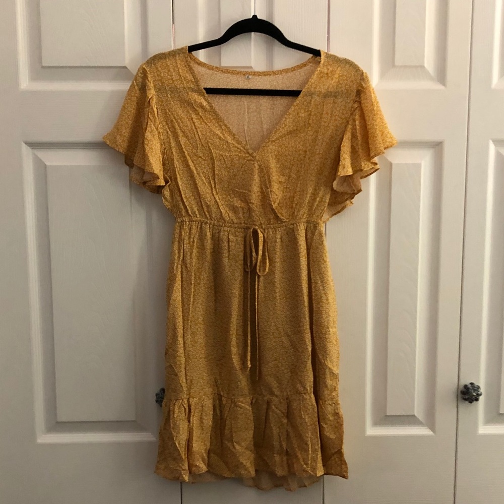 Yellow dress